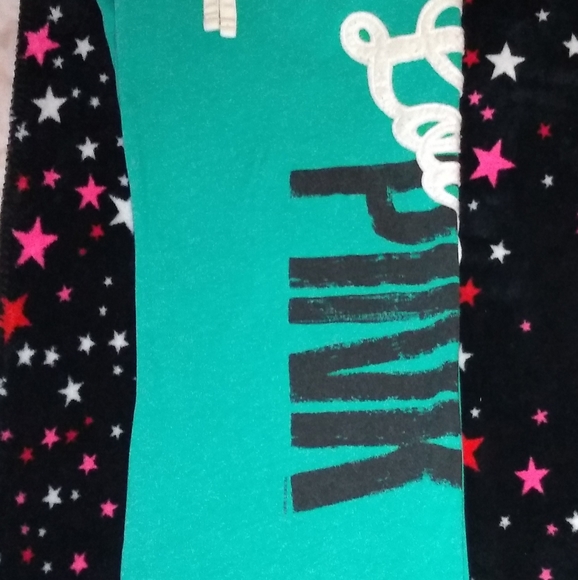 PINK Victoria's Secret Love Pink Logo Boyfriend Pants - Picture 7 of 10